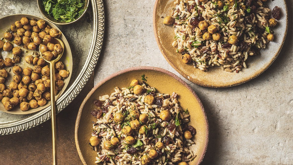 Fűszeres csicseriborsó rizzsel – Cook4Me receptje