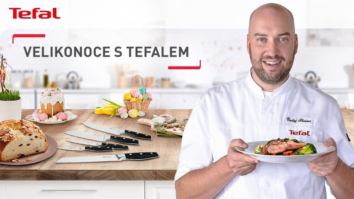 Velikonoce s Tefalem – Dárek za nákup produktů Tefal – Velikonoční akce od 20.3. do 10.4.2023