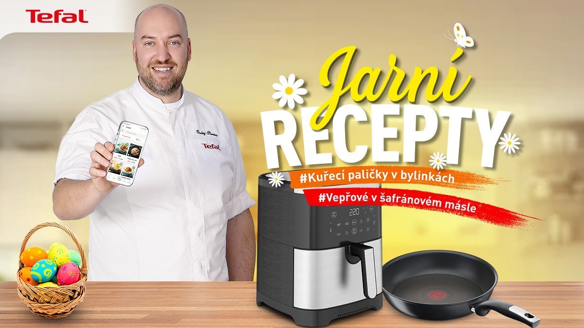 Jaro v kuchyni Tefal – Jarní recepty Ondry Slaniny #TefalJarniRecepty