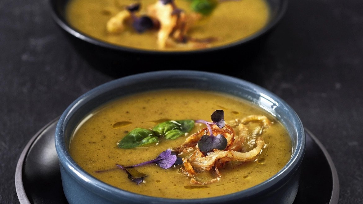 Batátakrém – Ondrej Slanina séf receptje a Tefal Cook4Me+ számára.