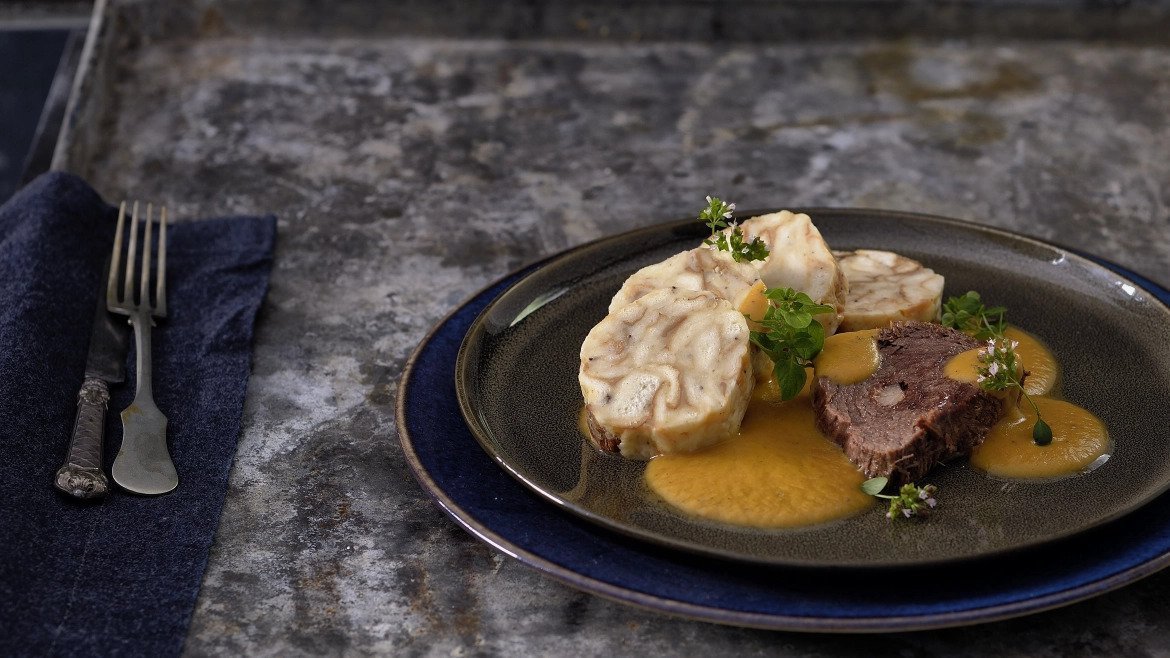 Tejszínes marha bélszín – Ondrej Slanina séf receptje a Cook4Me+ többfunkciós edényben.