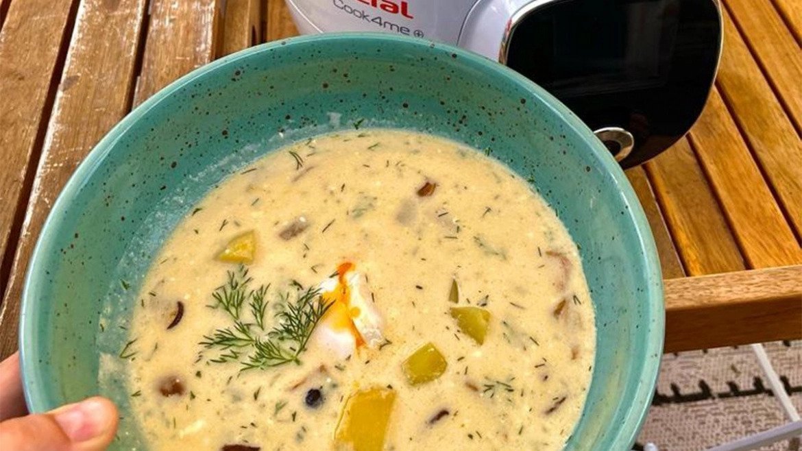 Kulajda cseh leves a Cook4me+ többfunkciós edényben