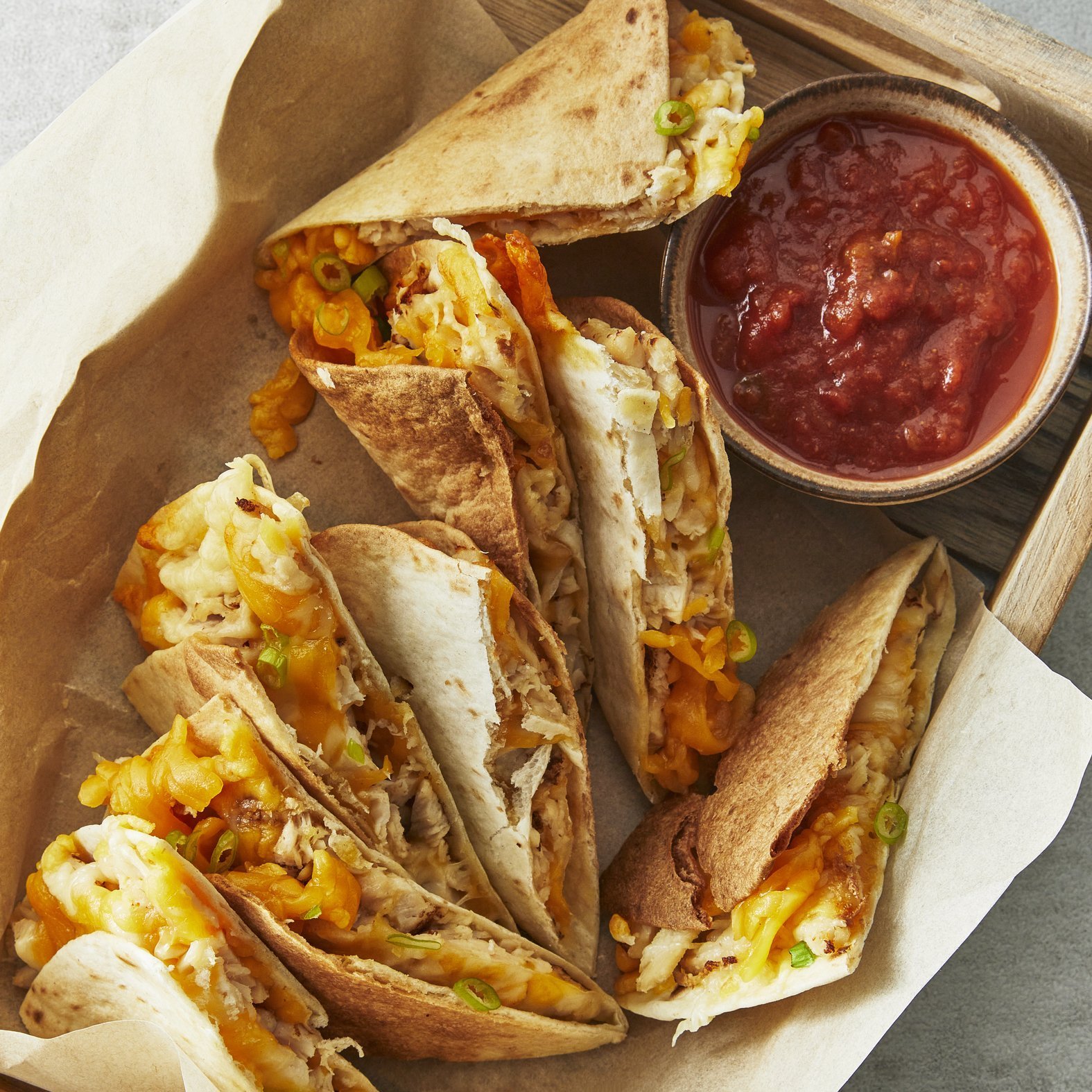 Kuřecí quesadillas