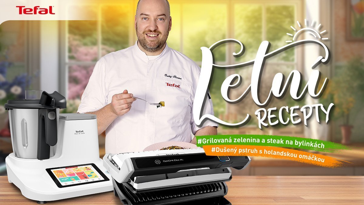Letní recepty šéfkuchaře Ondry Slaniny #TefalLetniRecepty