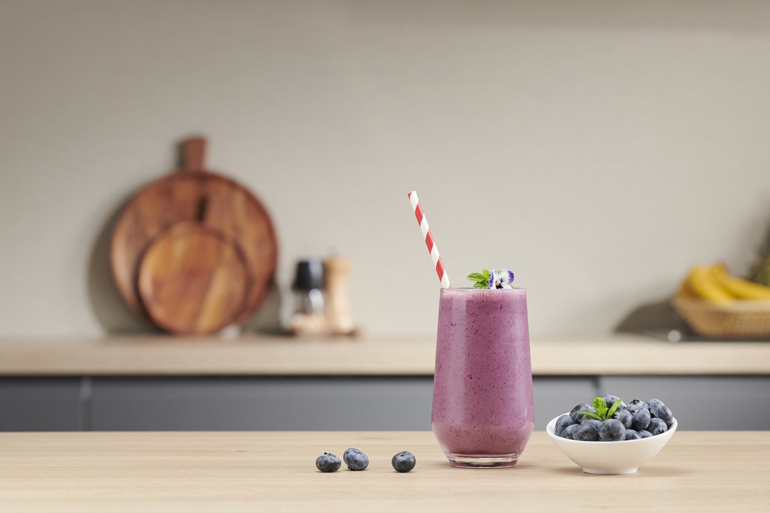 Borůvkový milkshake – recept pro varný mixér Tefal Perfectmix Cook