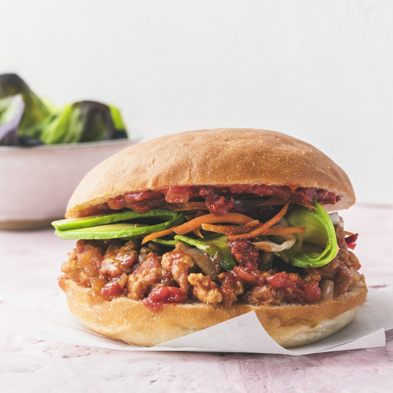 Hamburger Veggie Sloppy Joes