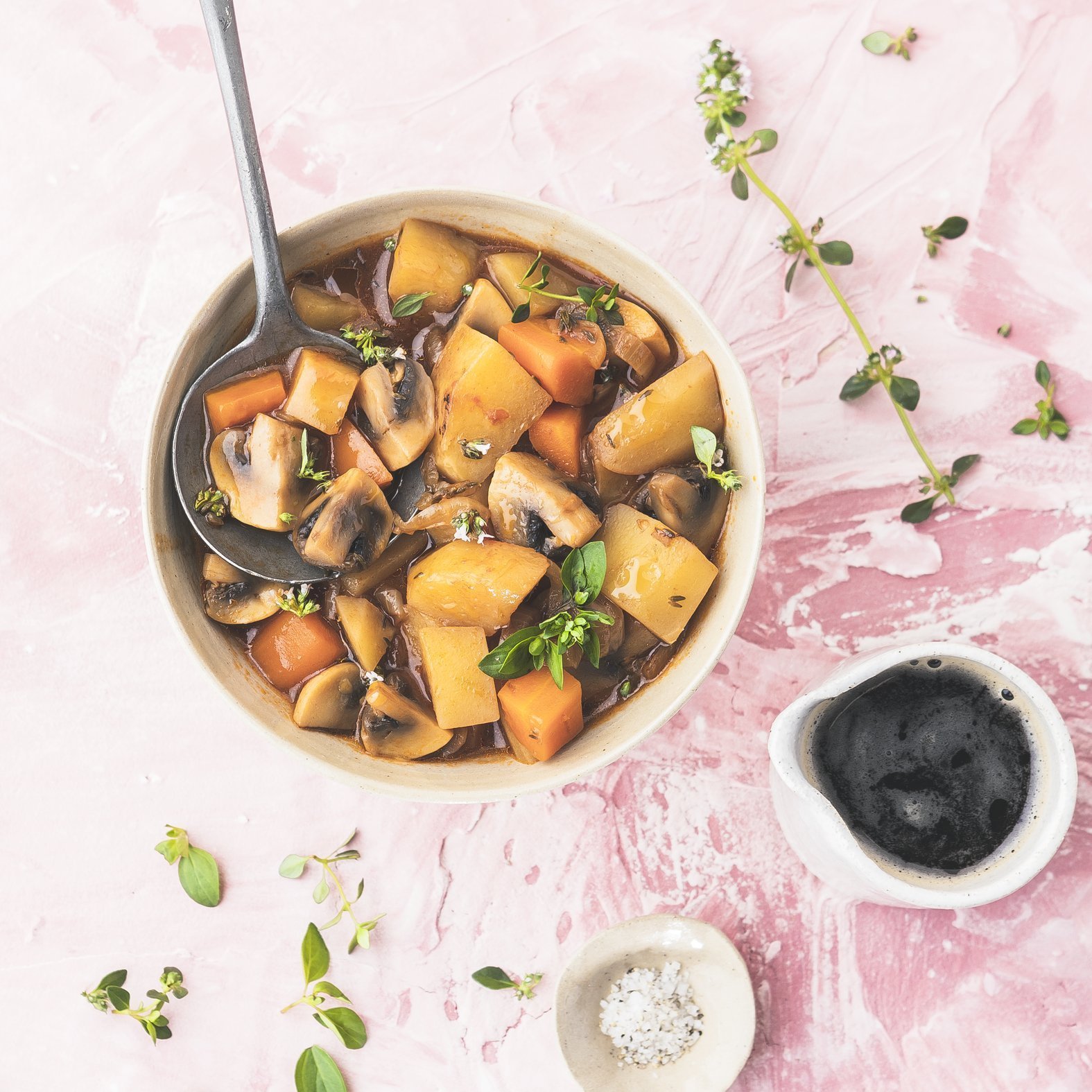 Vegán ír ragu (Irish stew)