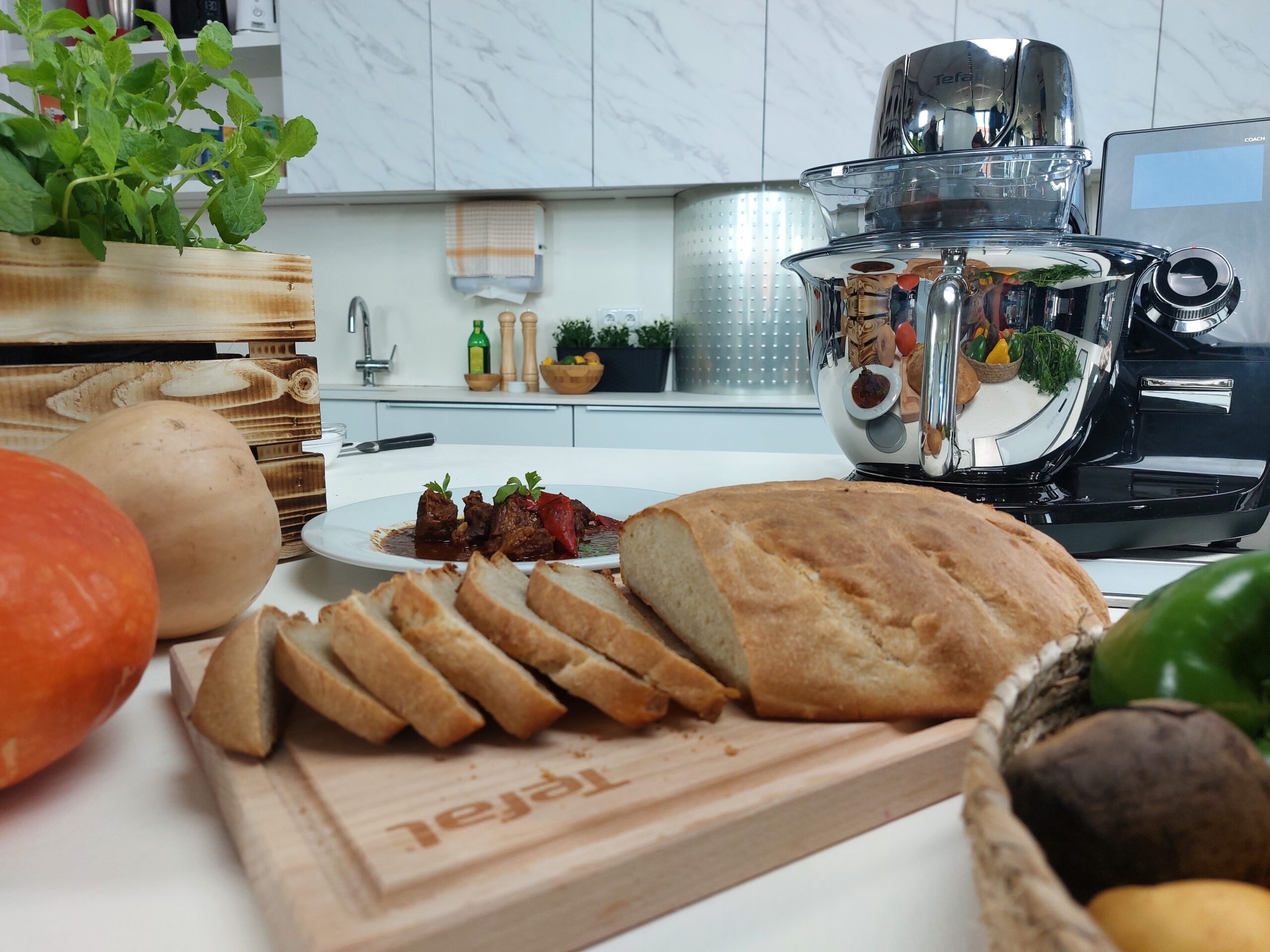 Celozrnný chléb z i-Coach Touch – šéfkuchař Ondřej Slanina