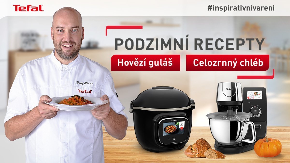 Podzimní recepty Ondry Slaniny #TefalPodzimniRecepty