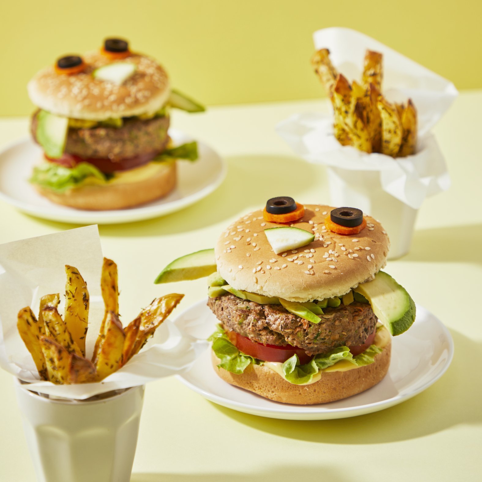 Zeleninové hamburgery