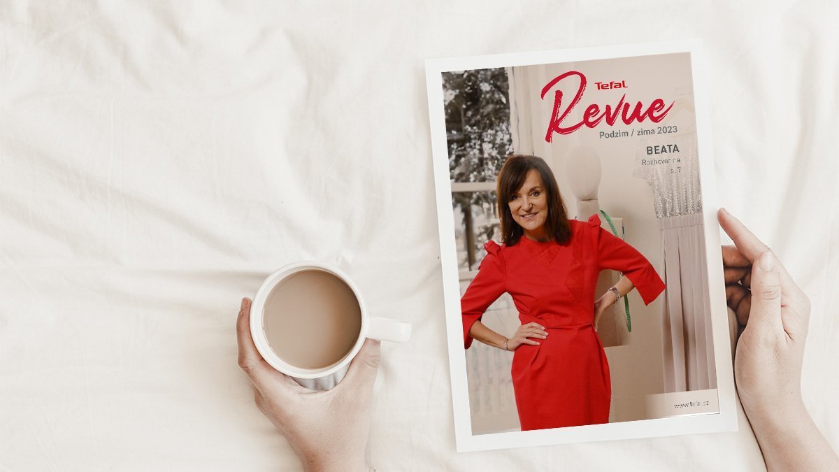 Časopis Tefal Revue č. 7 CZ – Podzim/Zima 2023 – rozhovor s návrhářkou Beatou Rajskou