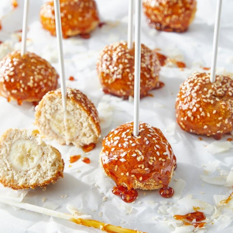 Brazilské banánové placičky