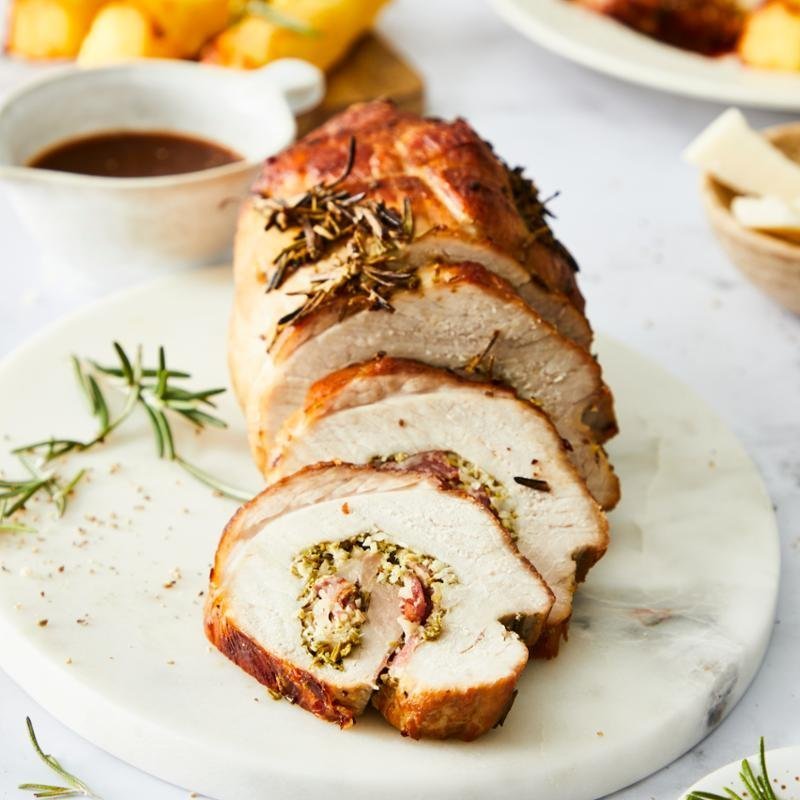 Pečená vepřová roláda s citrusy – horkovzdušná fritéza 3 v 1 EASY FRY & STEAM FW201