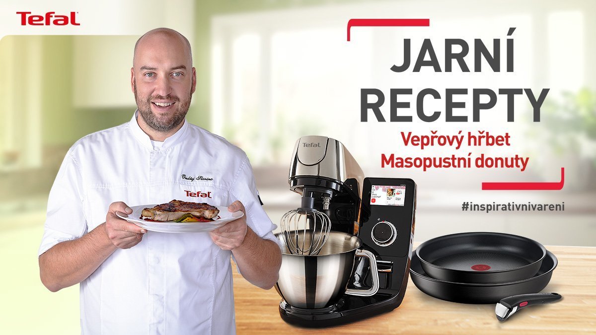Ukončete velikonoční půst s recepty šéfkuchaře Ondry Slaniny #TefalJarniRecepty