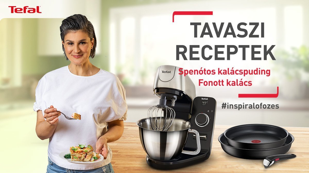 Ötvözzük a húsvéti hagyományokat és a modern gasztronómiát Havas Dóra receptjeivel! #TefalTavasziReceptek