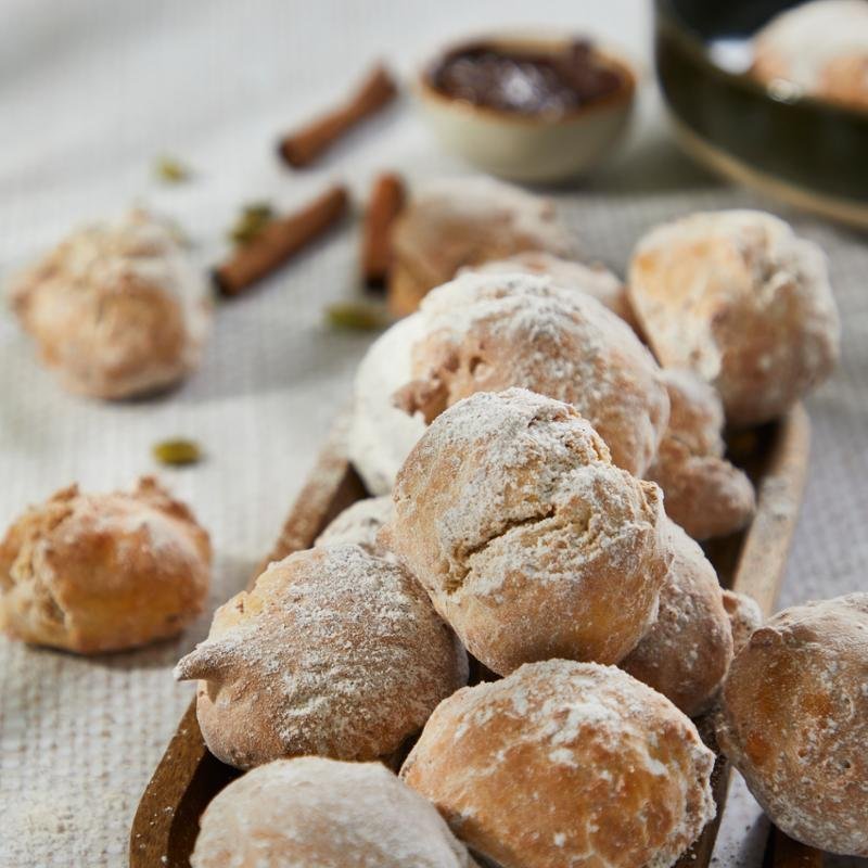 Brazilské koblihy (Bolinho de Chuva) – Zdravá horkovzdušná fritéza 3 v 1 EASY FRY & STEAM FW201