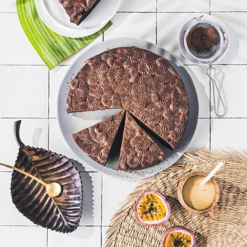 Čokoládový dort s ganache – recept pro varný mixér Tefal Perfectmix Cook