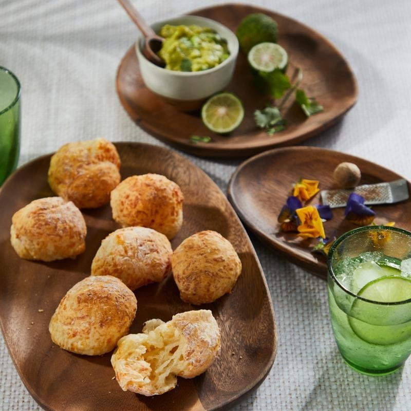 Brazilské sýrové bochánky (Pão de queijo) – Zdravá horkovzdušná fritéza 3 v 1 EASY FRY & STEAM FW201