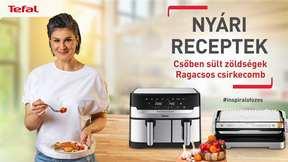 Nyári finomságok Havas Dórától, amiket imádni fogunk! #TefalSummerReceptek