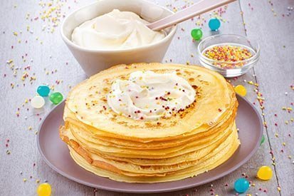 Palacsintatészta és crème chantilly – recept a Tefal Click and Cook konyhai robotgéphez