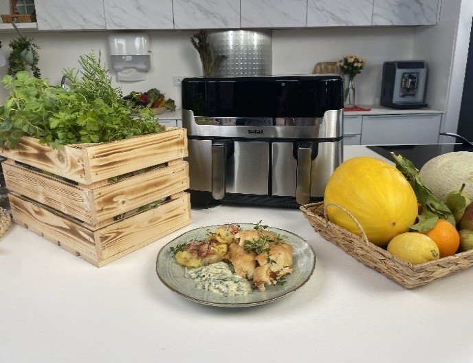 Fish and chips – Tefal Dual Easy Fry & Grill 2v1 EY905 – recept od Martina Kolníka