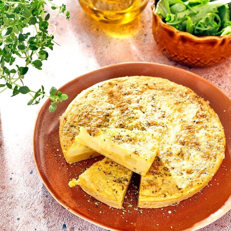 Španělská veganská tortilla – Zdravá horkovzdušná fritéza 3 v 1 EASY FRY & STEAM FW201