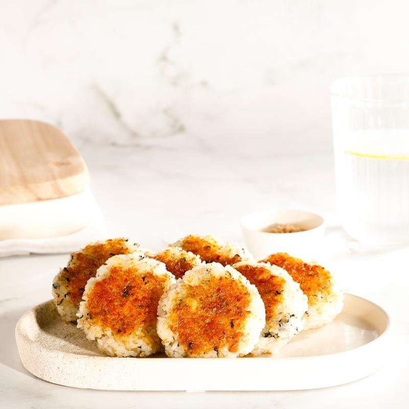 Miso yaki onigiri (grilované rýžové kuličky) – japonský recept pro Tefal Ingenio