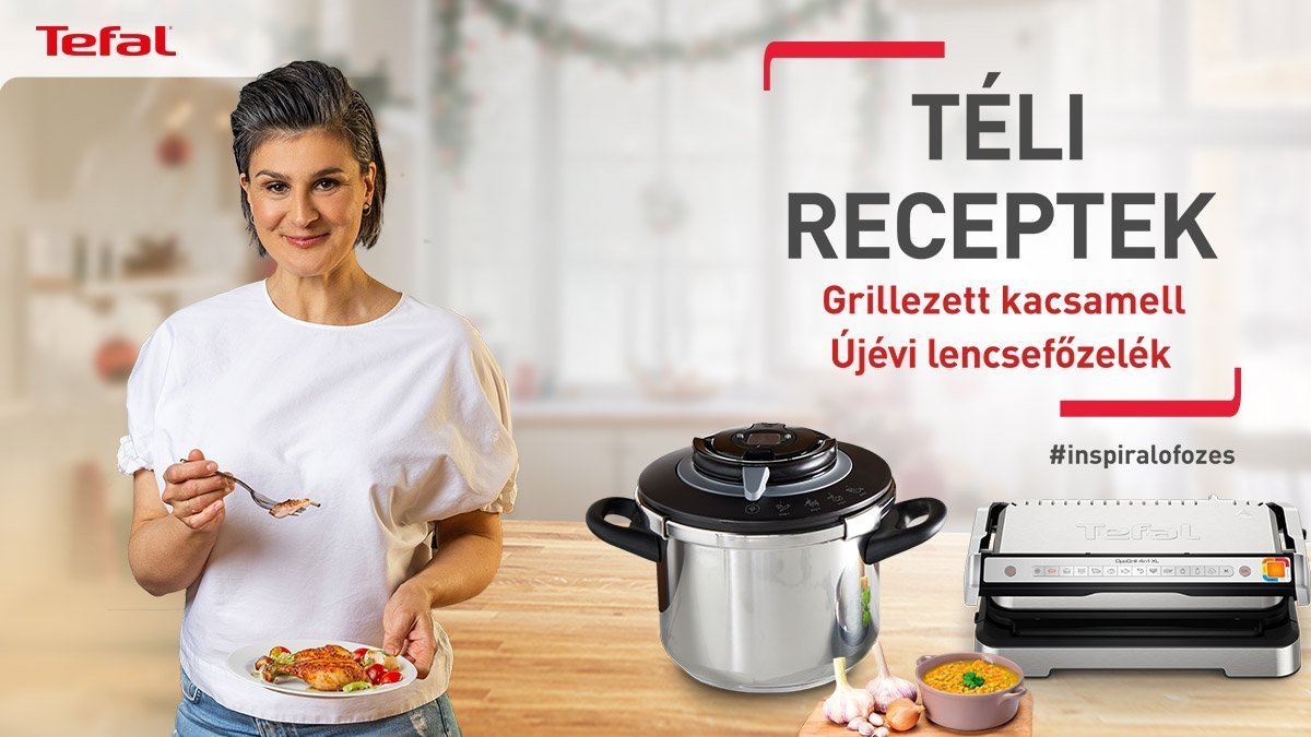 Főzzünk ünnepi finomságokat Havas Dóra receptjeivel! #TefalKaracsonyiReceptek
