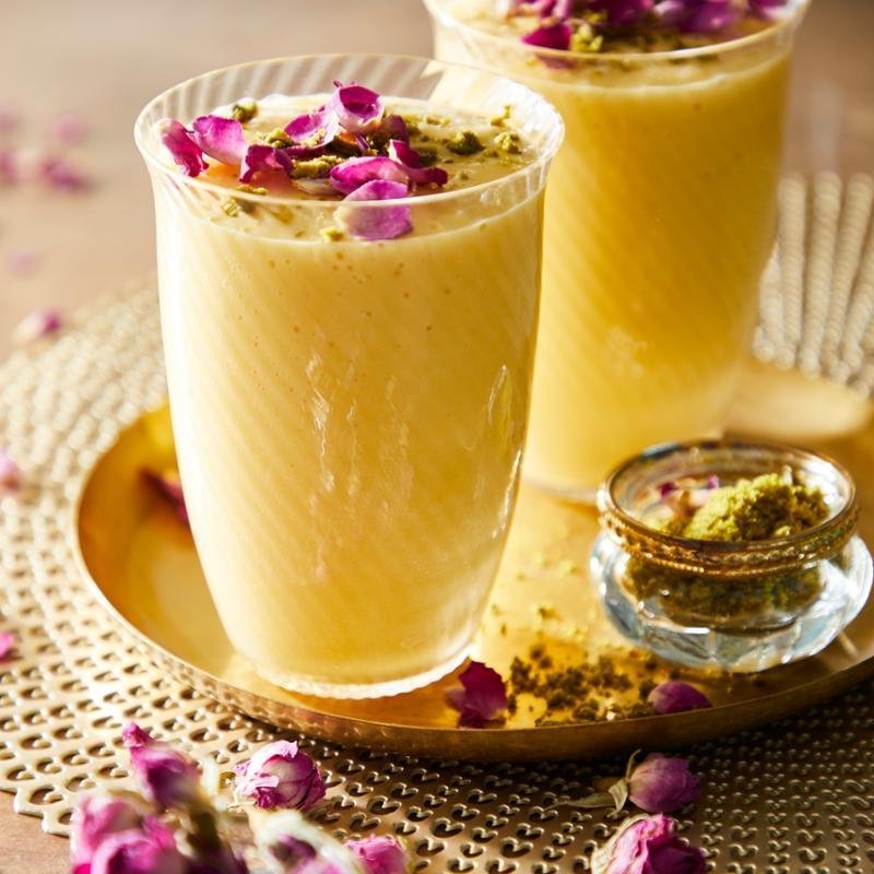 Milkshake z manga a mandlí – recept pro varný mixér Tefal Perfectmix Cook