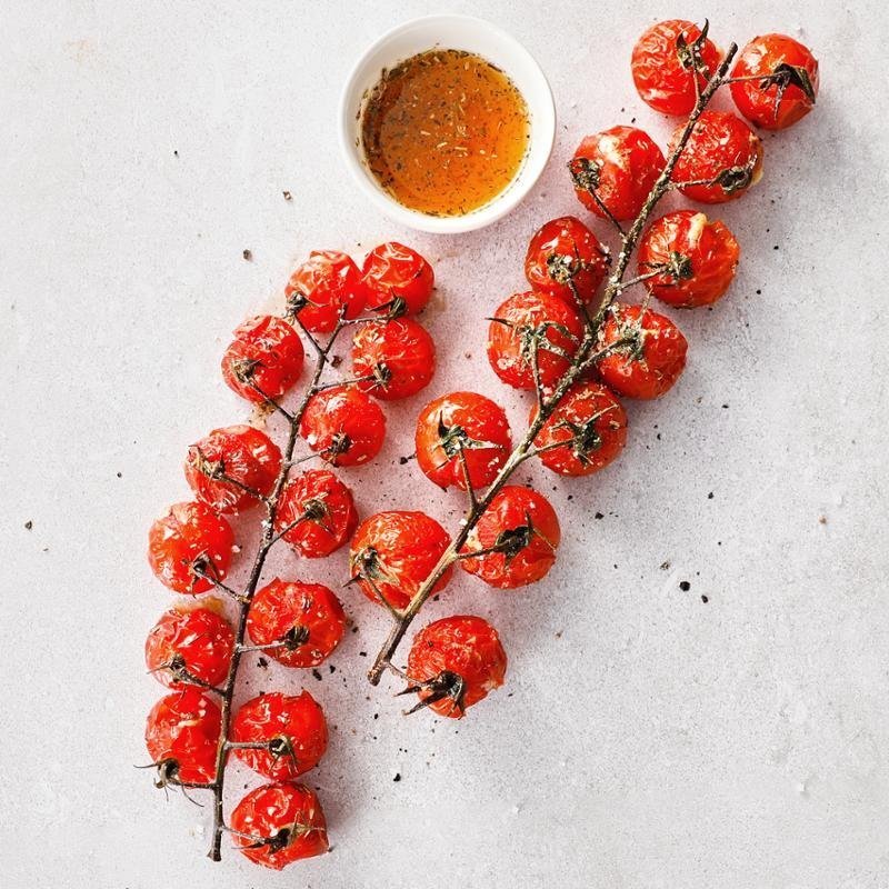 Pečená cherry rajčata – Zdravá horkovzdušná fritéza 3 v 1 EASY FRY & STEAM FW201