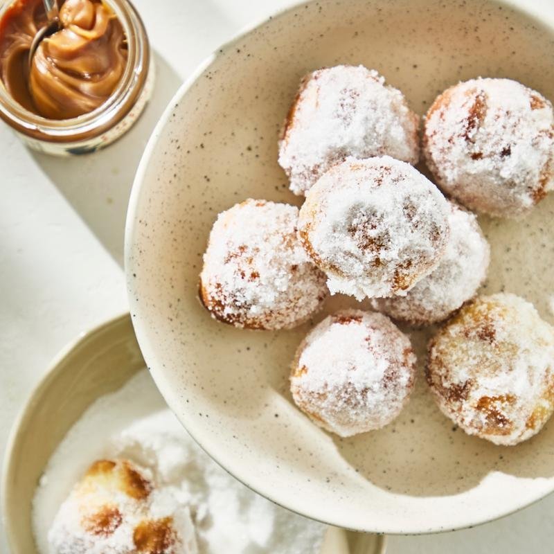 Portugalské koblihy (Malassadas) – Zdravá horkovzdušná fritéza 3 v 1 EASY FRY & STEAM FW201