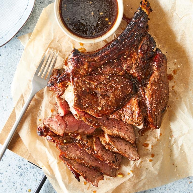 Hovězí žebra marinovaná ve whisky a medu – Zdravá horkovzdušná fritéza 3 v 1 EASY FRY & STEAM FW201