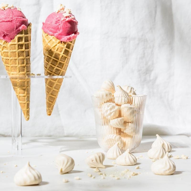 Mini pusinky (zmrzlinová poleva) – Zdravá horkovzdušná fritéza 3 v 1 EASY FRY & STEAM FW201