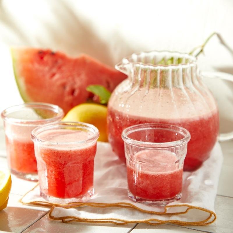 Džus z vodního melounu a jahod – recept pro varný mixér Tefal Perfectmix Cook