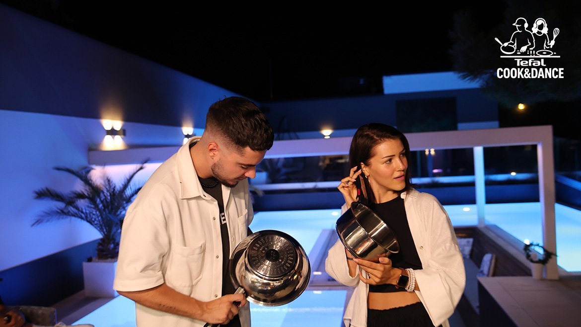 Tefal Cook & Dance Vol. 2: vaření s přáteli a párty u bazénu! Apartmány Ladná #djremix