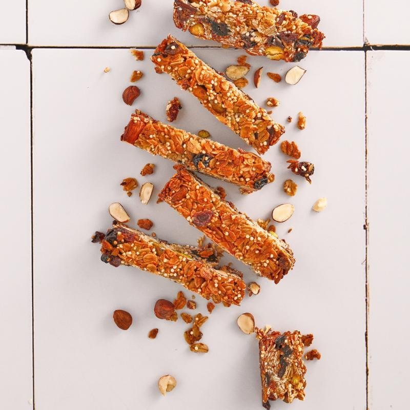 Házi készítésű granola szeletek – Tefal Easy Fry & Steam forrólevegős sütő FW201