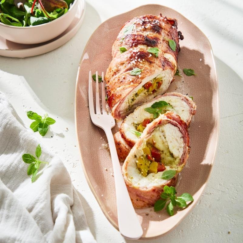 Csirke involtini – Tefal Easy Fry & Steam forrólevegős sütő FW201