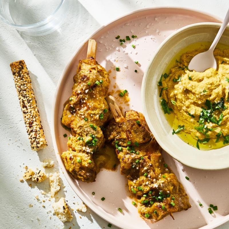 Piri-piri marhahús kebab – Tefal Easy Fry & Steam forrólevegős sütő FW201