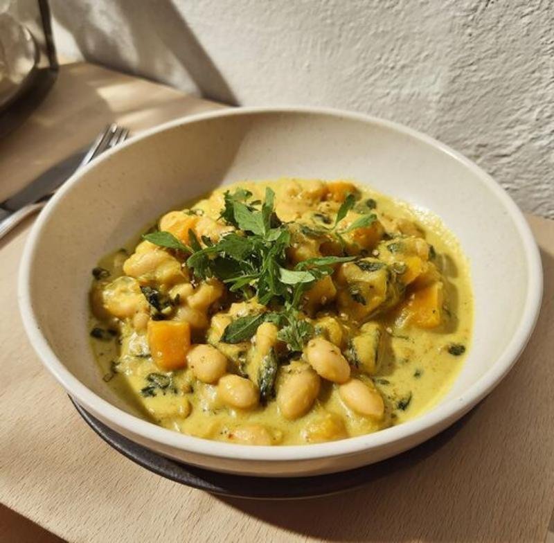 Fehérbab curry kókusztejjel – Tefal Ingenio