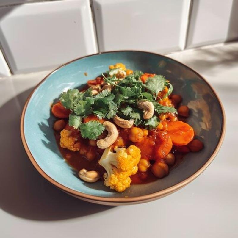 Csicseriborsó pörkölt fűszerekkel – Tefal Ingenio